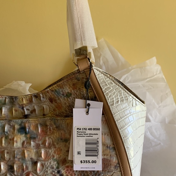 Brahmin NWT Marianna poppy seed allendale - Picture 5 of 7